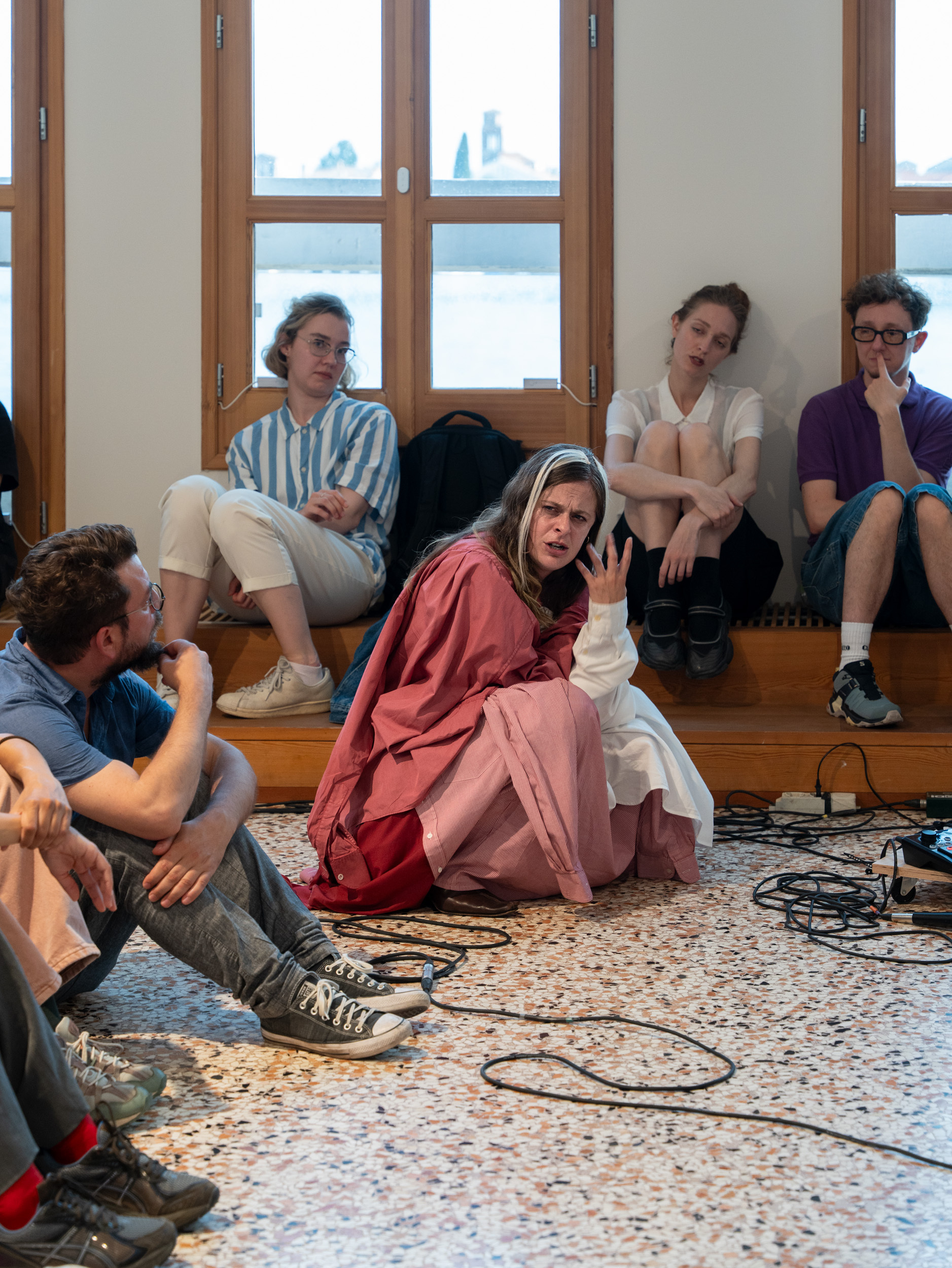 Veza Fernandez con Sandra Cane, Chantal, Il Fantasma di Pepper, Day 1, a cura di Edoardo Lazzari, Scuola Piccola Zattere, 2025. Ph. Giacomo Bianco