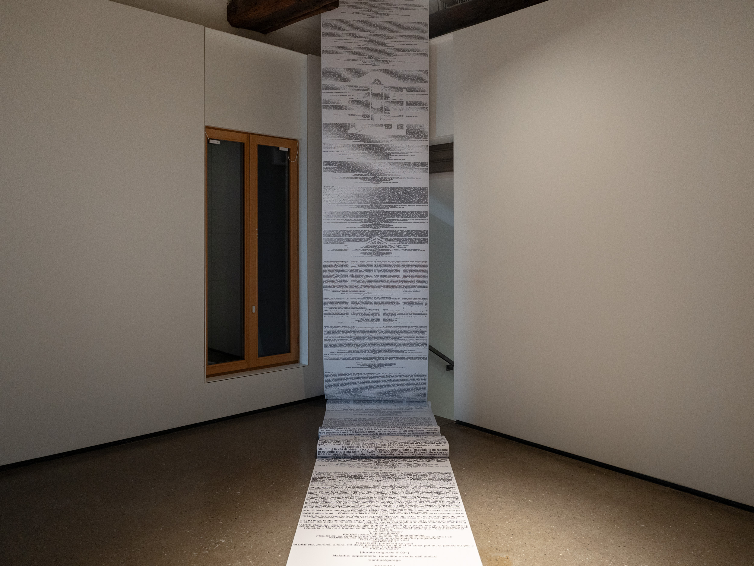 Jacopo Giacomoni, E' solo un lungo tramonto, Il Fantasma di Pepper, Day 2, a cura di Edoardo Lazzari, Scuola Piccola Zattere, 2025. Ph. Giacomo Bianco