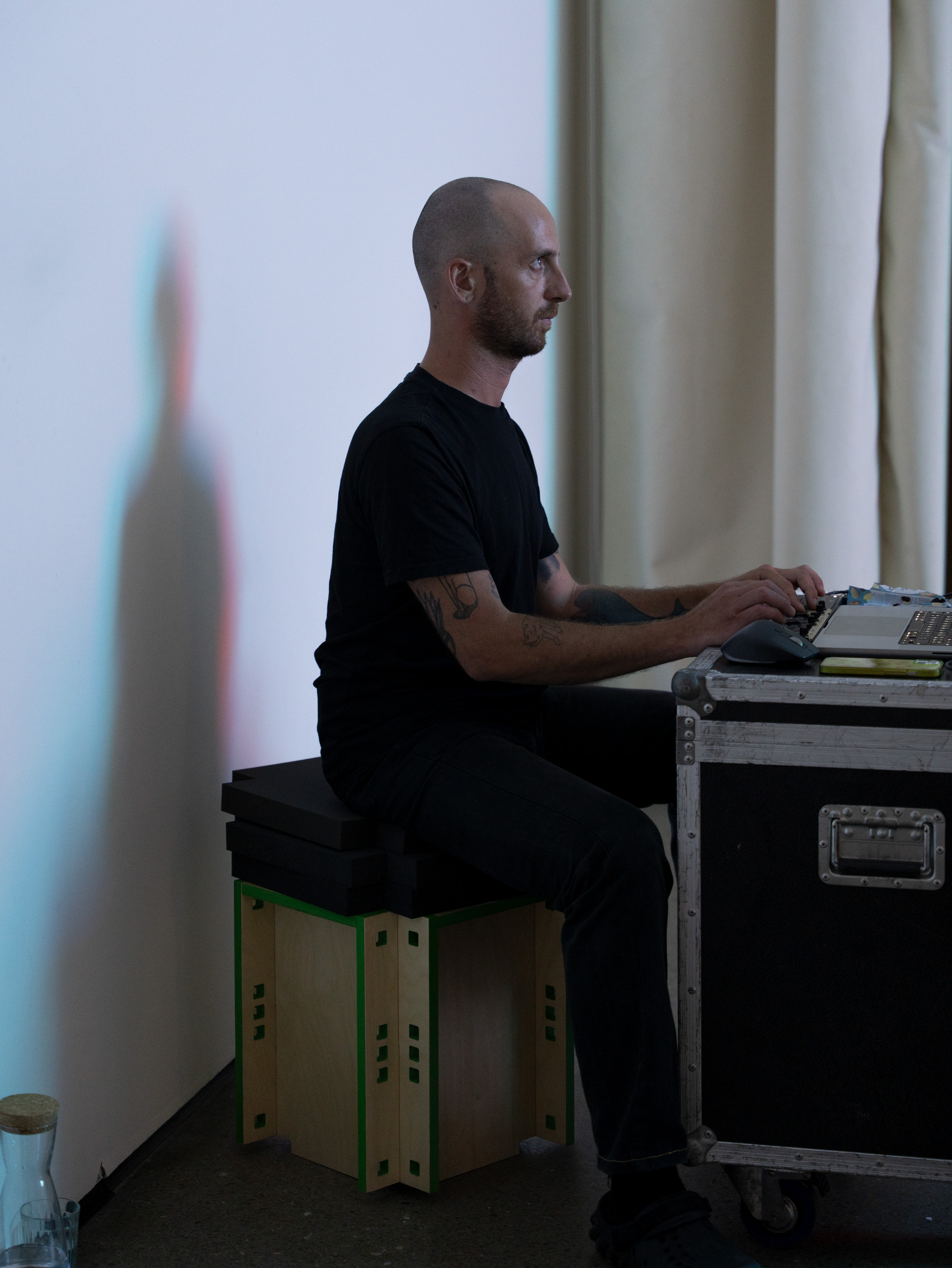 Jacopo Giacomoni, E' solo un lungo tramonto, Il Fantasma di Pepper, Day 2, a cura di Edoardo Lazzari, Scuola Piccola Zattere, 2025. Ph. Giacomo Bianco