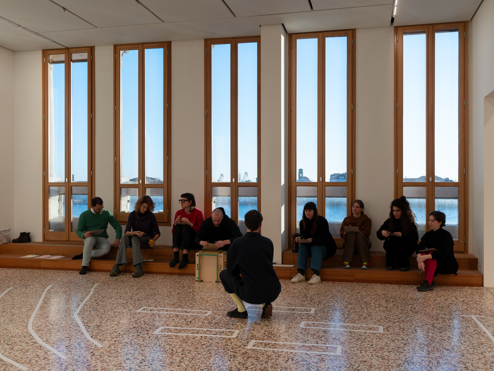 Andrea Canepa, Lines of Presence, Scuola Piccola Zattere, 2024-2025, Ph. Giacomo Bianco