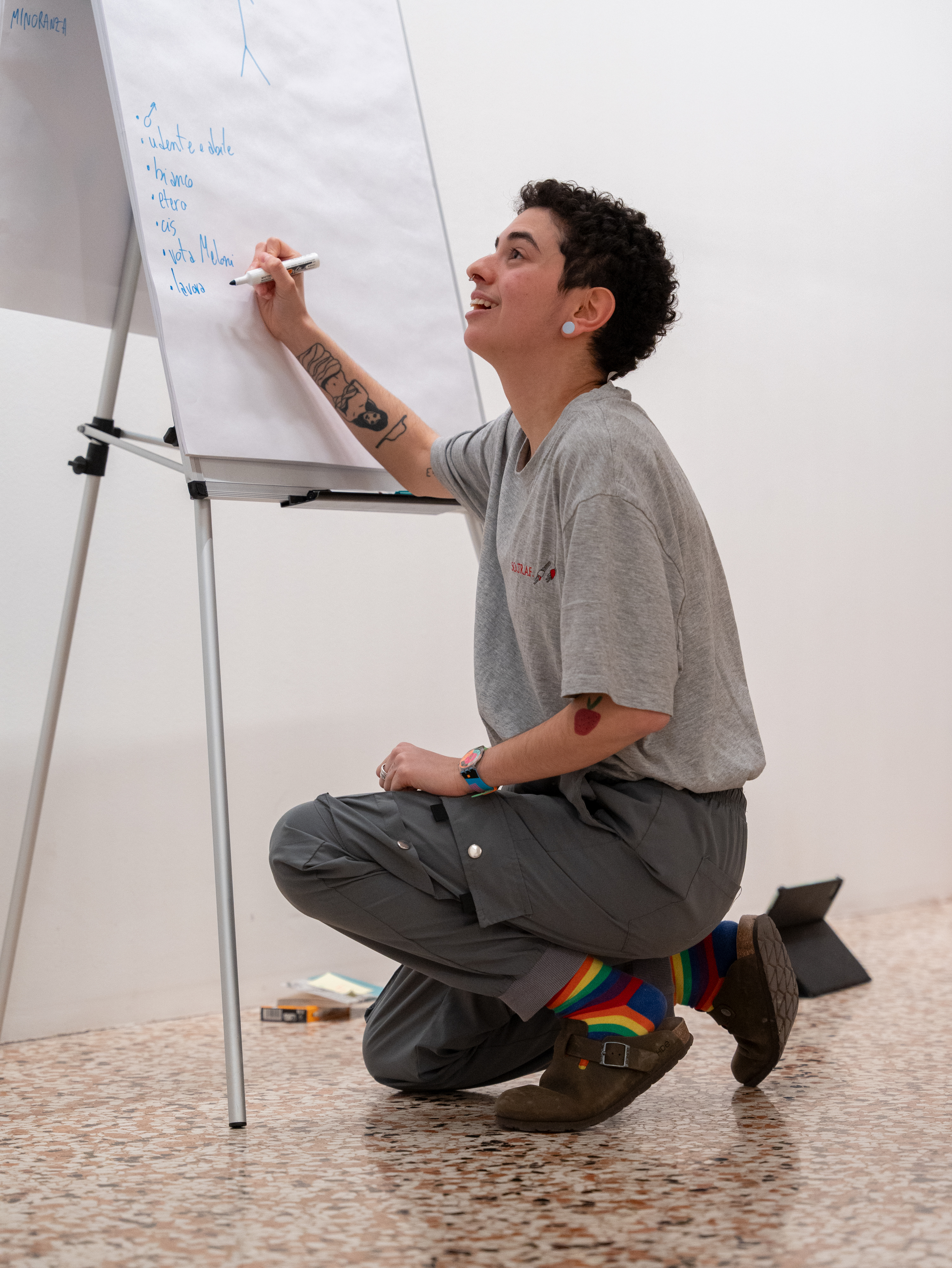 Diana Anselmo & Giuseppe Comuniello, Segni Propri, Scuola Piccola Zattere, 2025, Ph. Giacomo Bianco