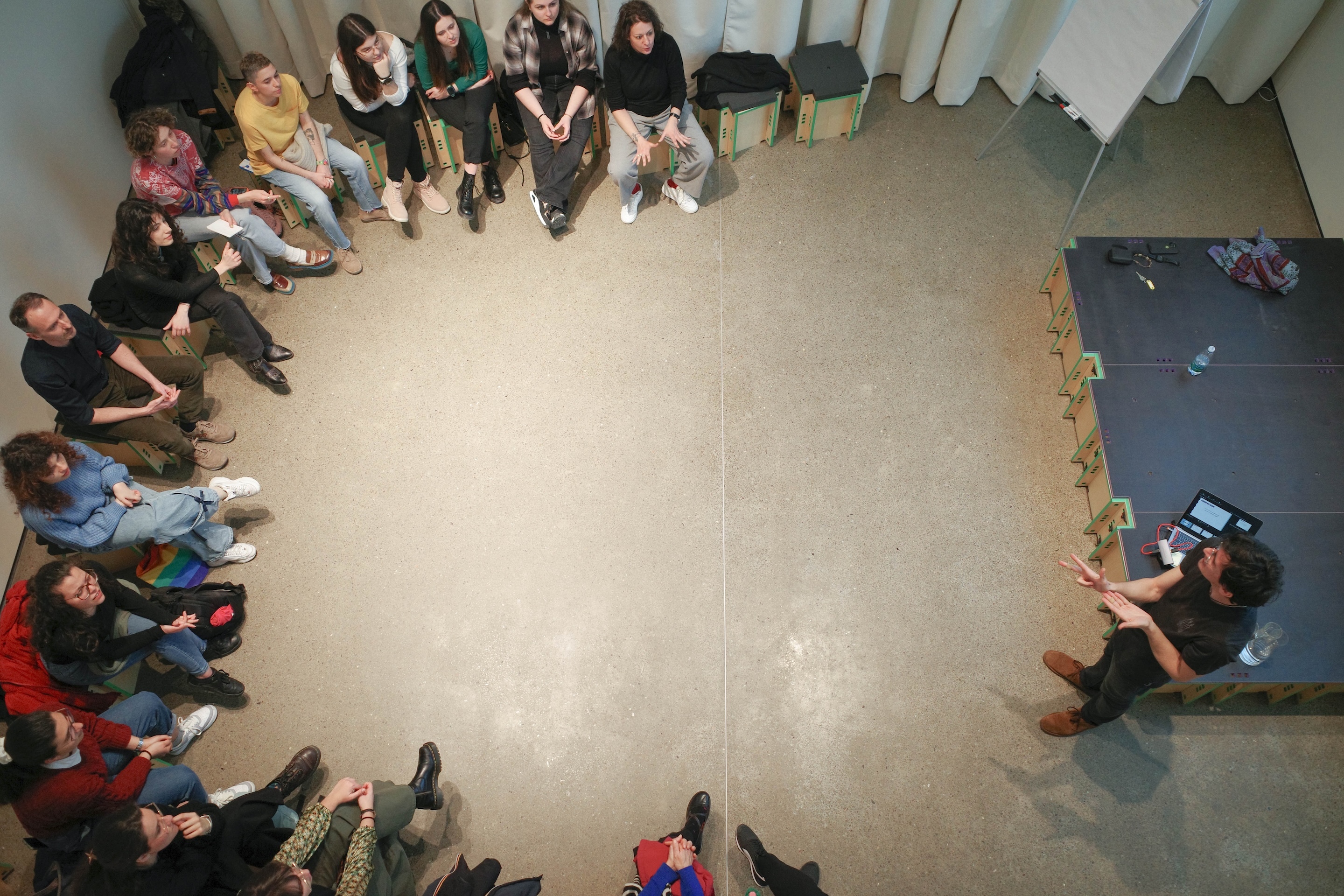 Daniel Bongioanni, Visual Sign, Scuola Piccola Zattere, 2025, Ph. Giorgio Nigra